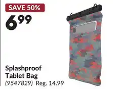 Princess Auto Splashproof Tablet Bag offer