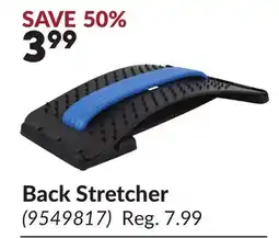 Princess Auto Back Stretcher offer