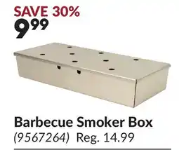 Princess Auto Barbecue Smoker Box offer