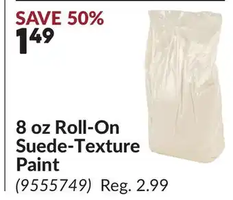 Princess Auto 8 oz Roll-On Suede-Texture Paint offer