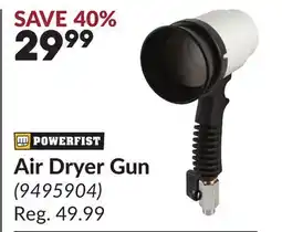 Princess Auto Air Dryer Gun offer