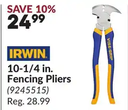 Princess Auto 10-1/4 in. Fencing Pliers offer