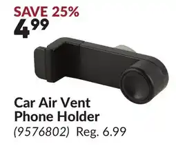 Princess Auto Car Air Vent Phone Holder offer