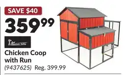Princess Auto Chicken Coop with Run offer