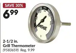 Princess Auto 2-1/2 in. Grill Thermometer offer