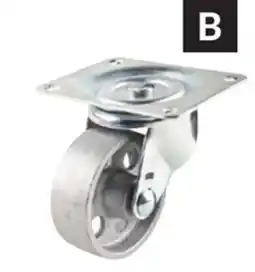 Princess Auto 3 in. Sintered-Iron Casters, Swivel offer
