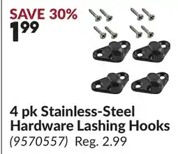 Princess Auto 4 pk Stainless-Steel Hardware Lashing Hooks offer