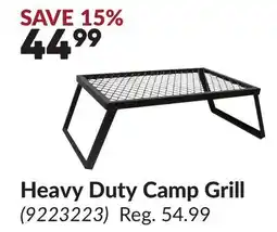 Princess Auto Heavy Duty Camp Grill offer