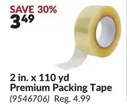 Princess Auto 2 in. x 110 yd Premium Packing Tape offer