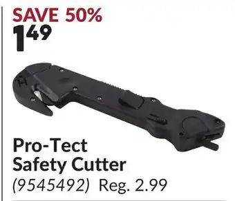 Princess Auto Pro-Tect Safety Cutter offer