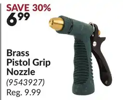 Princess Auto Brass Pistol Grip Nozzle offer