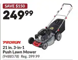 Princess Auto 21 in. 3-in-1 Push Lawn Mower offer
