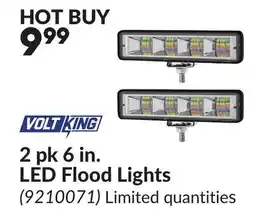 Princess Auto VOLT KING 2 pk 6 in. LED Flood Lights offer
