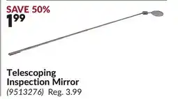 Princess Auto Telescoping Inspection Mirror offer