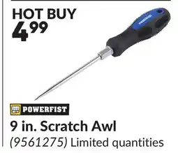 Princess Auto POWERFIST 9 in. Scratch Awl offer