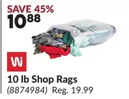 Princess Auto 10 lb Shop Rags offer