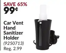 Princess Auto Car Vent Hand Sanitizer Holder offer