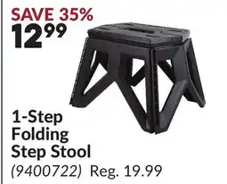 Princess Auto 1-Step Folding Step Stool offer