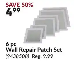 Princess Auto 6 pc Wall Repair Patch Set offer