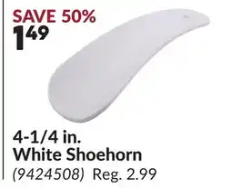 Princess Auto 4-1/4 in. White Shoehorn offer