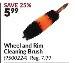 Princess Auto Wheel and Rim Cleaning Brush offer