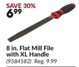 Princess Auto 8 in. Flat Mill File with XL Handle offer