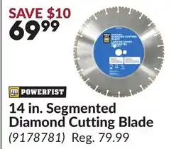 Princess Auto 14 in. Segmented Diamond Cutting Blade offer