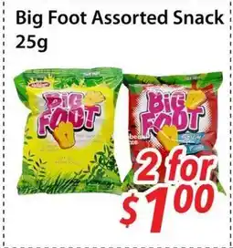Bestco Food Mart Big Foot Assorted Snack offer
