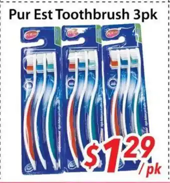 Bestco Food Mart Pur Est Toothbrush offer