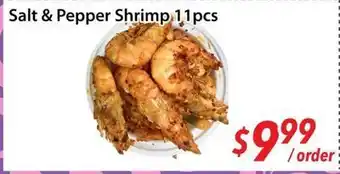 Bestco Food Mart Salt & Pepper Shrimp 11pcs offer
