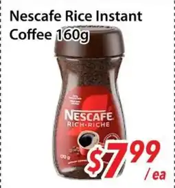 Bestco Food Mart Nescafe Rice Instant Coffee offer