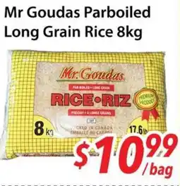 Bestco Food Mart Mr Goudas Parboiled Long Grain Rice offer