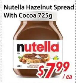 Bestco Food Mart Nutella Hazelnut Spread With Cocoa offer