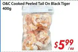 Bestco Food Mart O&C Cooked Peeled Tail On Black Tiger offer
