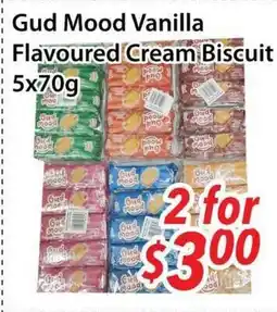 Bestco Food Mart Gud Mood Vanilla Flavoured Cream Biscuit offer