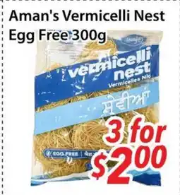 Bestco Food Mart Aman's Vermicelli Nest Egg Free offer