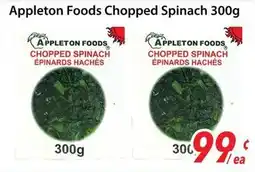 Bestco Food Mart Appleton Foods Chopped Spinach offer