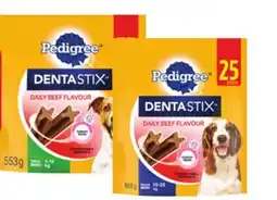 Petsmart Pedigree DentaStix dog treats offer