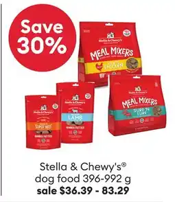 Petsmart Save 30% Stella & Chewy's dog food offer