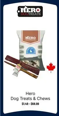 Ren’s Pets Depot Hero Dog Treats & Chews offer