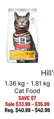 Ren’s Pets Depot Hill's Science Diet Bags of Cat Food offer