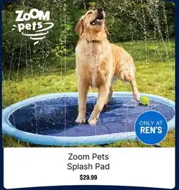 Ren’s Pets Depot Zoom Pets Splash Pad offer