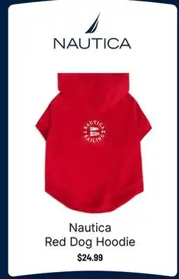 Ren’s Pets Depot Nautica Red Dog Hoodie offer