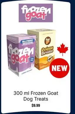 Ren’s Pets Depot Frozen Goat Dog Treats offer