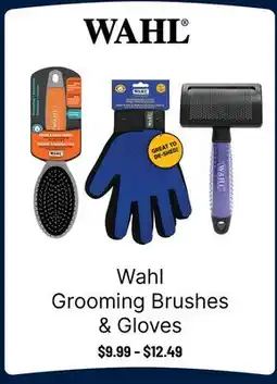 Ren’s Pets Depot Wahl Grooming Brushes & Gloves offer