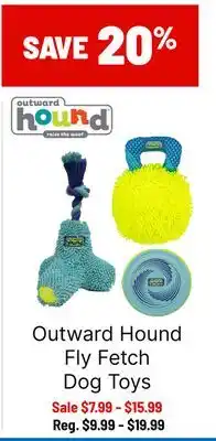 Ren’s Pets Depot Outward Hound Fly Fetch Dog Toys offer