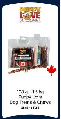 Ren’s Pets Depot Puppy Love Dog Treats & Chews offer