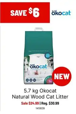 Ren’s Pets Depot Okocat Natural Wood Cat Litter offer