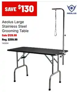 Ren’s Pets Depot Aeolus Large Stainless Steel Grooming Table offer