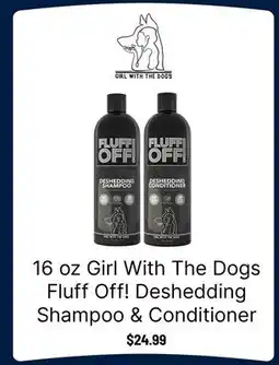 Ren’s Pets Depot Fluff Off! Deshedding Shampoo & Conditioner offer